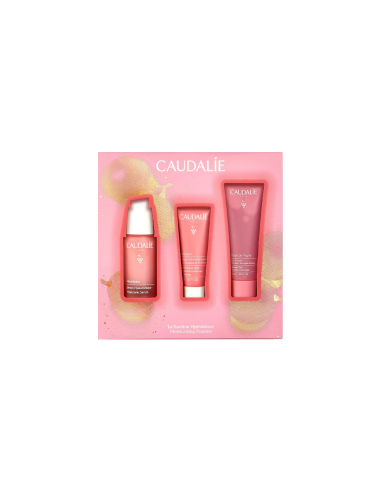 CAUDALIE COFRE VINOHYDRA SERUM + MASK VINOHYDRA + GEL DUCHA ROSE DE VIGNE