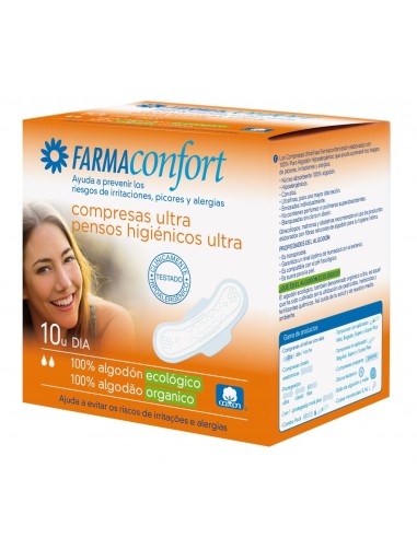 Compresas 100%Algodon Farmaconfort... Compresas 100%Algodon Farmaconfort...