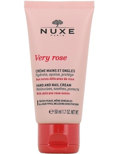 NUXE VERY ROSE CREMA MANOS Y UÑAS 50 ML