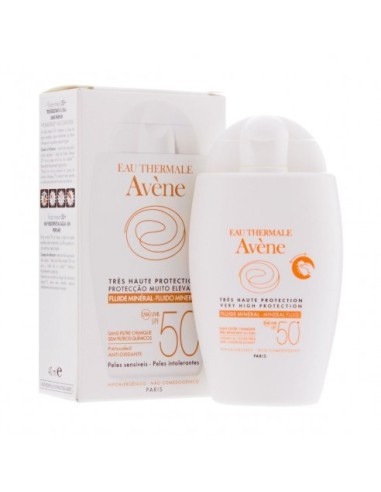 AVENE FLUIDO MINERAL SPF 50+ COLOR 1 ENVASE 40 ML