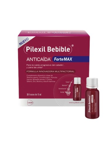 PILEXIL BEBIBLE ANTICAIDA FORTEMAX 30 FRASCOS 15 ML