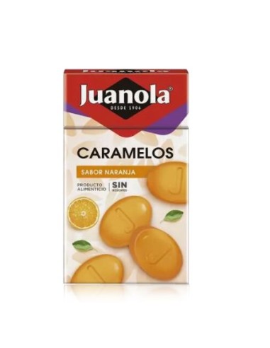 JUANOLA CARAMELOS 1 ENVASE 50 G SABOR NARANJA