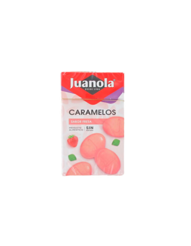 JUANOLA CARAMELOS 1 ENVASE 50 G SABOR FRESA