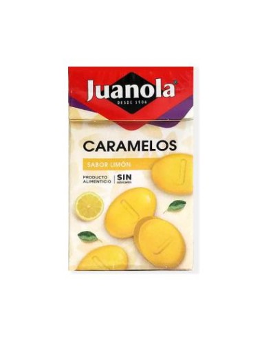 JUANOLA CARAMELOS 1 ENVASE 50 G SABOR LIMON