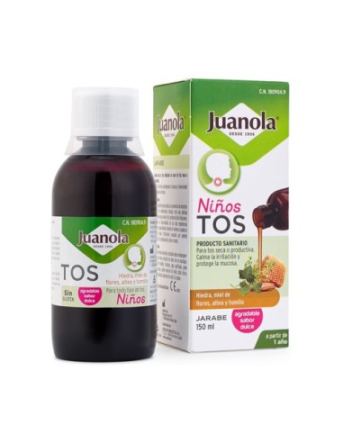 JUANOLA TOS JARABE NIÑOS 1 BOTELLA 150 ML