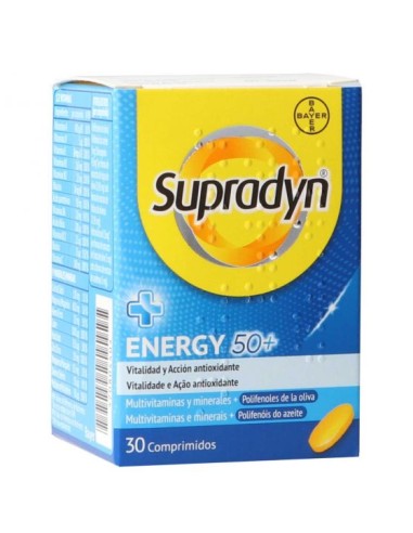 SUPRADYN ENERGY 50+ 30 COMPRIMIDOS