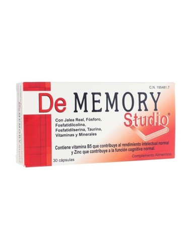 DEMEMORY STUDIO 30 CAPSULAS