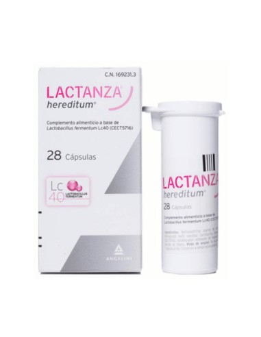 LACTANZA HEREDITUM 28 CAPSULAS LACTANZA HEREDITUM 28 CAPSULAS