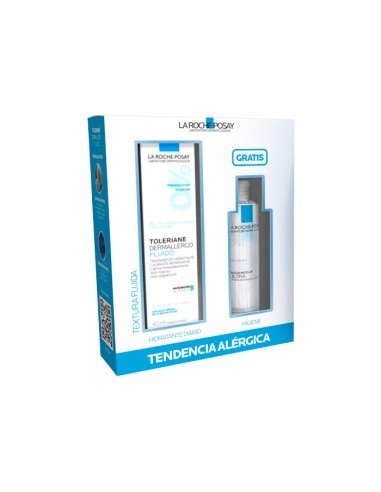 LA ROCHE POSAY TOLERIANE DERMALLERGO FLUIDO 40 ML + AGUA MICELAR 50 ML REGALO