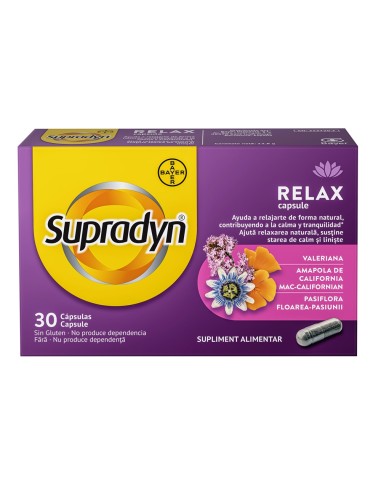 SUPRADYN RELAX 30 CAPSULAS SUPRADYN RELAX 30 CAPSULAS
