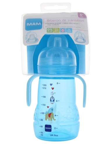 Biberon Entrenamiento Mam Trainer + A... Biberon Entrenamiento Mam Trainer + A...