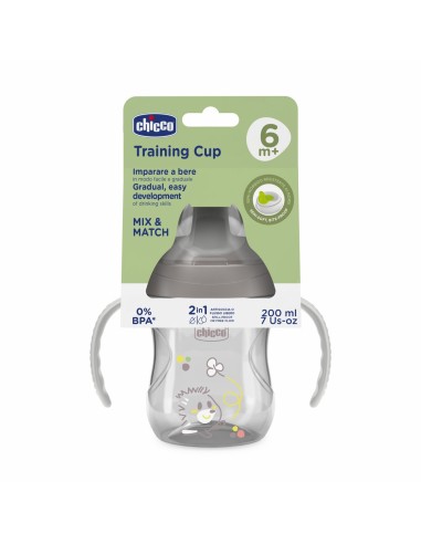 CHICCO VASO DE APRENDIZAJE 6M+ GRIS... CHICCO VASO DE APRENDIZAJE 6M+ GRIS...