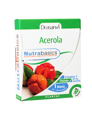 DRASANVI NUTRABASICOS ACEROLA 30 CAPS DRASANVI NUTRABASICOS ACEROLA 30 CAPS