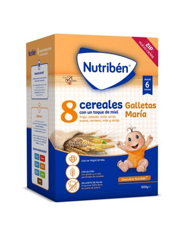 Nutriben 8 Cereales Y Miel Galletas... Nutriben 8 Cereales Y Miel Galletas...