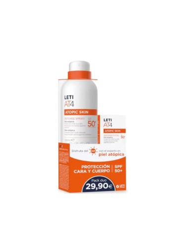 PACK LETI DEFENSE SPRAY SPF50 100ML +... PACK LETI DEFENSE SPRAY SPF50 100ML +...