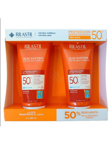 PACK DUPLO RILASTIL SUN SYSTEM LOCION... PACK DUPLO RILASTIL SUN SYSTEM LOCION...