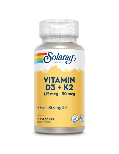 SOLARAY VITAMINA D3 (5000UI) + K2... SOLARAY VITAMINA D3 (5000UI) + K2...