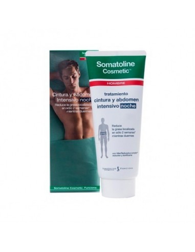 Somatoline Cosmetic Hombre Tratamiento Cintura Y Abdomen Intensivo Noche 1 Tubo 250 Ml