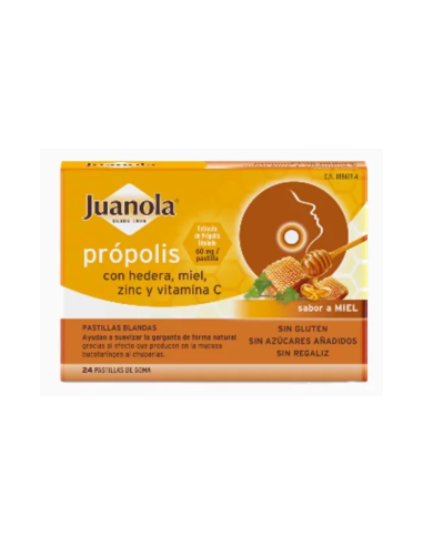 JUANOLA PROPOLIS MIEL HIEDRA ZINC Y... JUANOLA PROPOLIS MIEL HIEDRA ZINC Y...