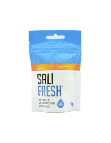 SALIFRESH 20 CARAMELOS SABOR LIMON