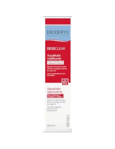DEXECLEAR AQUAFLUIDO MATIFICANTE SPF... DEXECLEAR AQUAFLUIDO MATIFICANTE SPF...