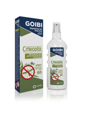 Goibi Antimosquitos Citriodol Spray Uso Humano Repelente 1 Spray 100 Ml