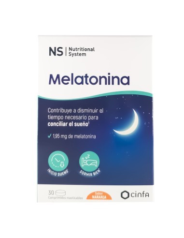 Ns Melatonina 1,95 Mg 30 Comprimidos...
