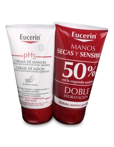 Eucerin Ph5 Crema De Manos 2X 75 Ml Eucerin Ph5 Crema De Manos 2X 75 Ml