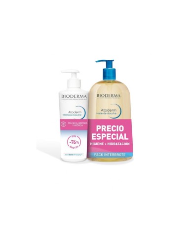 PACK ATODERM INTENSIVE 500ML + ATODERM ACEITE DUCHA 1L