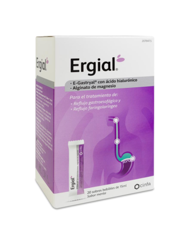 ERGIAL 20 SOBRES BEBIBLES 15 ML