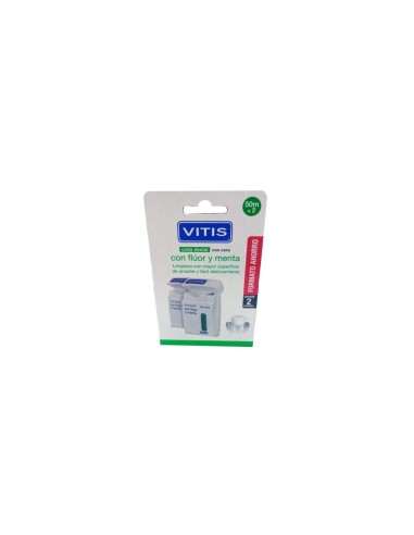 Vitis Seda Dental Con Fluor Y Menta... Vitis Seda Dental Con Fluor Y Menta...