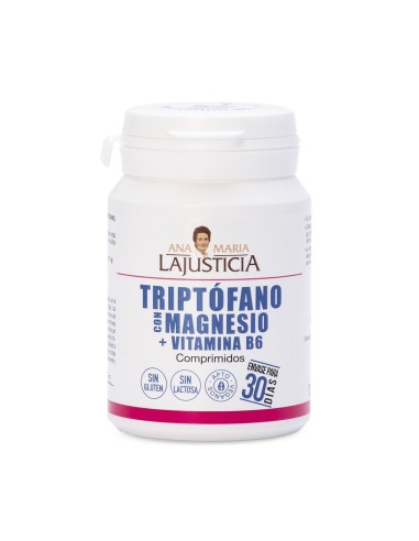 Triptofano Con Magnesio Y Vitamina B6 Ana Maria Lajusticia 60 Comprimidos