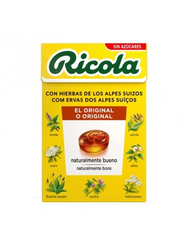 RICOLA CARAMELOS SIN AZUCAR HIERBAS... RICOLA CARAMELOS SIN AZUCAR HIERBAS...