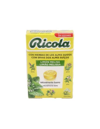 Ricola Caramelos Sin Azucar 1 Envase 50 G Sabor Limon