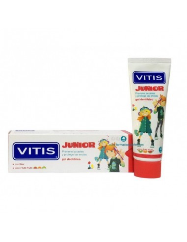 VITIS JUNIOR GEL DENTIFRICO 1 ENVASE 75 ML