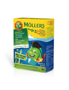 OMEGA 3 MÖLLER´S 45 GOMINOLAS