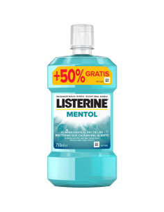 LISTERINE MENTOL 750ML