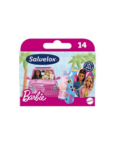 SALVELOX APOSITO ADHESIVO BARBIE 12 TIRAS