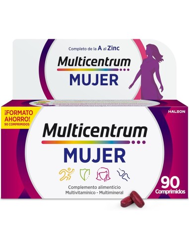MULTICENTRUM MUJER 90 COMPRIMIDOS