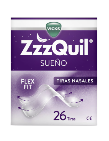 ZZZQUIL SUEÑO 26 TIRAS NASALES ZZZQUIL SUEÑO 26 TIRAS NASALES