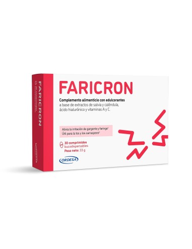 FARICRON 30 COMPRIMIDOS BUCODISPERSABLES FARICRON 30 COMPRIMIDOS BUCODISPERSABLES