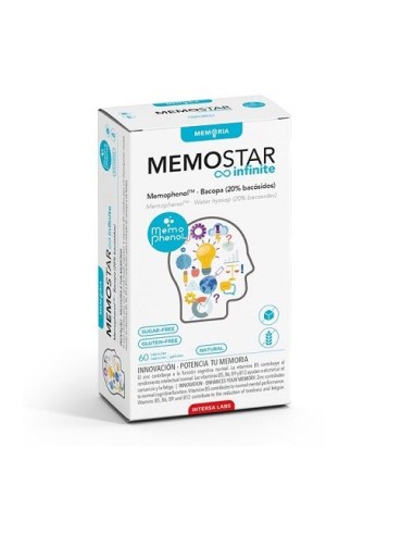MEMOSTAR INFINITE 60 CAPSULAS MEMOSTAR INFINITE 60 CAPSULAS