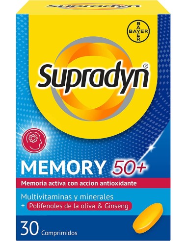 SUPRADYN MEMORY 50+ 30 COMPRIMIDOS SUPRADYN MEMORY 50+ 30 COMPRIMIDOS