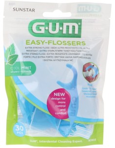 GUM EASY FLOSSERS 30 UN VIT...