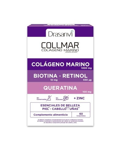 COLLMAR ESENCIALES BELLEZA 60 COMPRIMIDOS