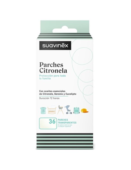 SUAVINEX PARCHES CON CITRONELLA 36 PARCHES