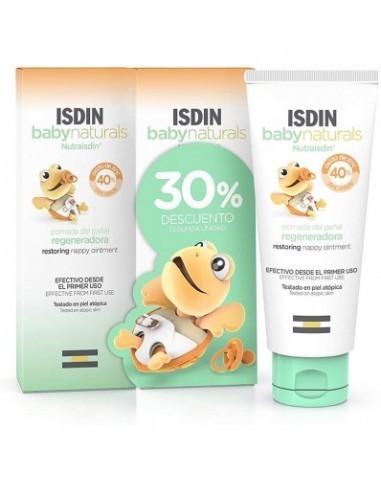 Pack Isdin Naturals Regeneradora Duplo Zn 40 100Ml