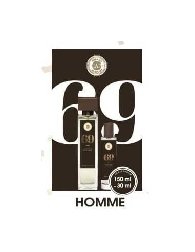 IAP PHARMA EAU DE PARFUM POUR HOMME 1 ENVASE 150 ML + 1 ENVASE 30 ML Nº 69