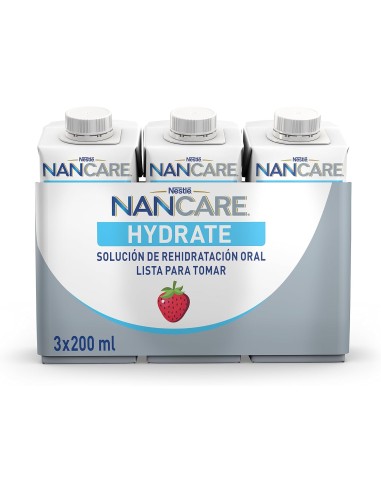 NANCARE HYDRATE LIQUIDO 3 ENVASES 200 ML