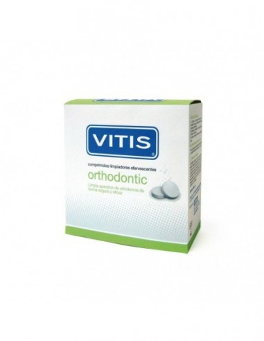 Vitis Orthodontic Comp Efervescentes Limpieza Protesis Dental 32 Comprimidos